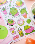 Froggy Delicacies Sticker Sheet