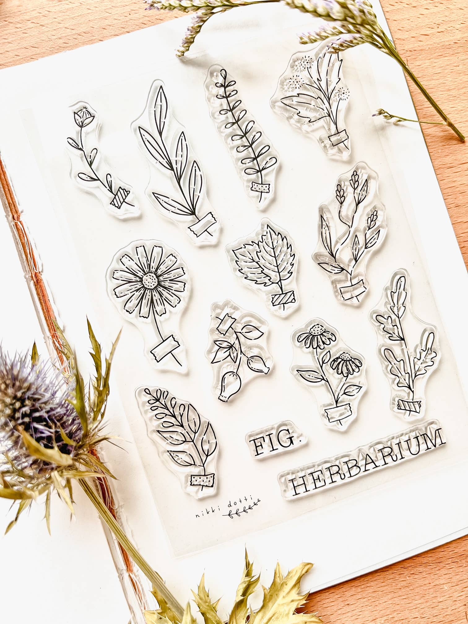 Herbarium Clear Stamp Set