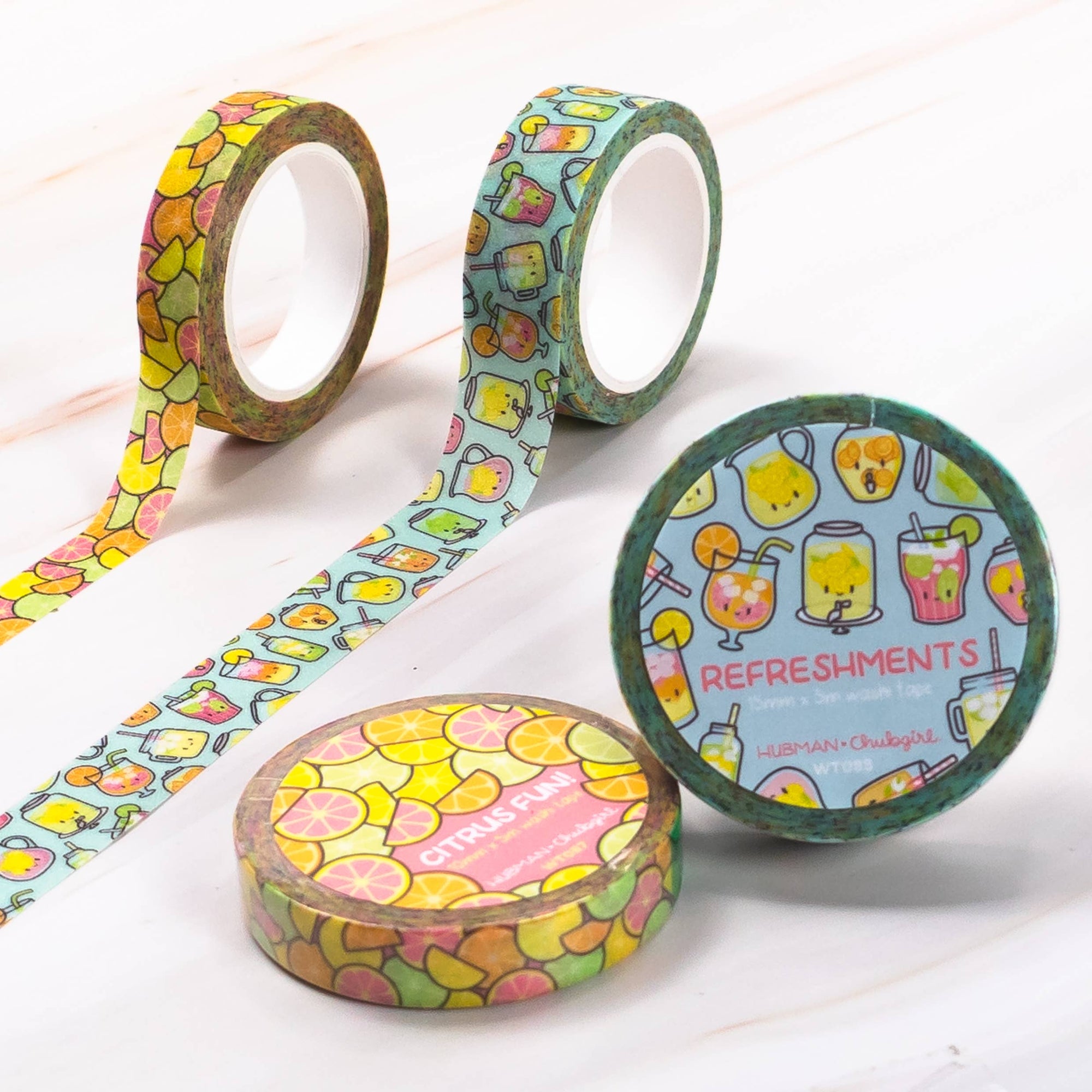 Lemonaid Washi Tape Set