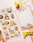 Gorgeous Giraffes Sticker Sheet