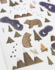 Into the Mountains Rub-On Sticker Set