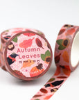 Autumn Leaves Washi Tape – Cosy Woodland Strolls