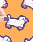 Ghost Puppy Sticker