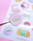 Glitter Gamer Life Sticker Sheet