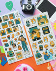 Lo-fi Life 1 Sticker Sheet