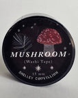 Mushrooms in Autumn Washi Tape