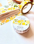 Lemons Washi Tape