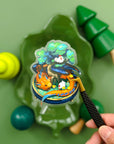 Transparent Bonsai Garden - Dragon Vinyl Sticker
