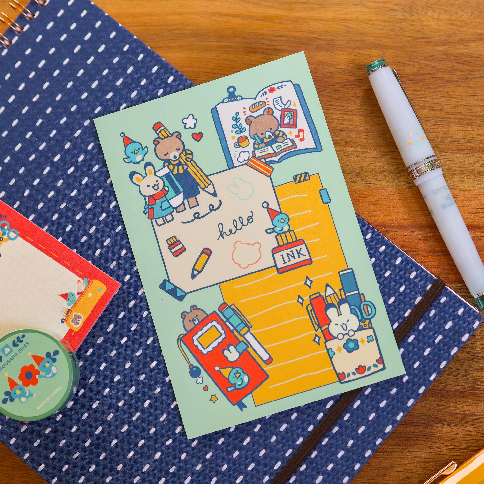 Journal and Craft Postcard