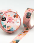 Party Animals Washi Tape – Let’s Party!