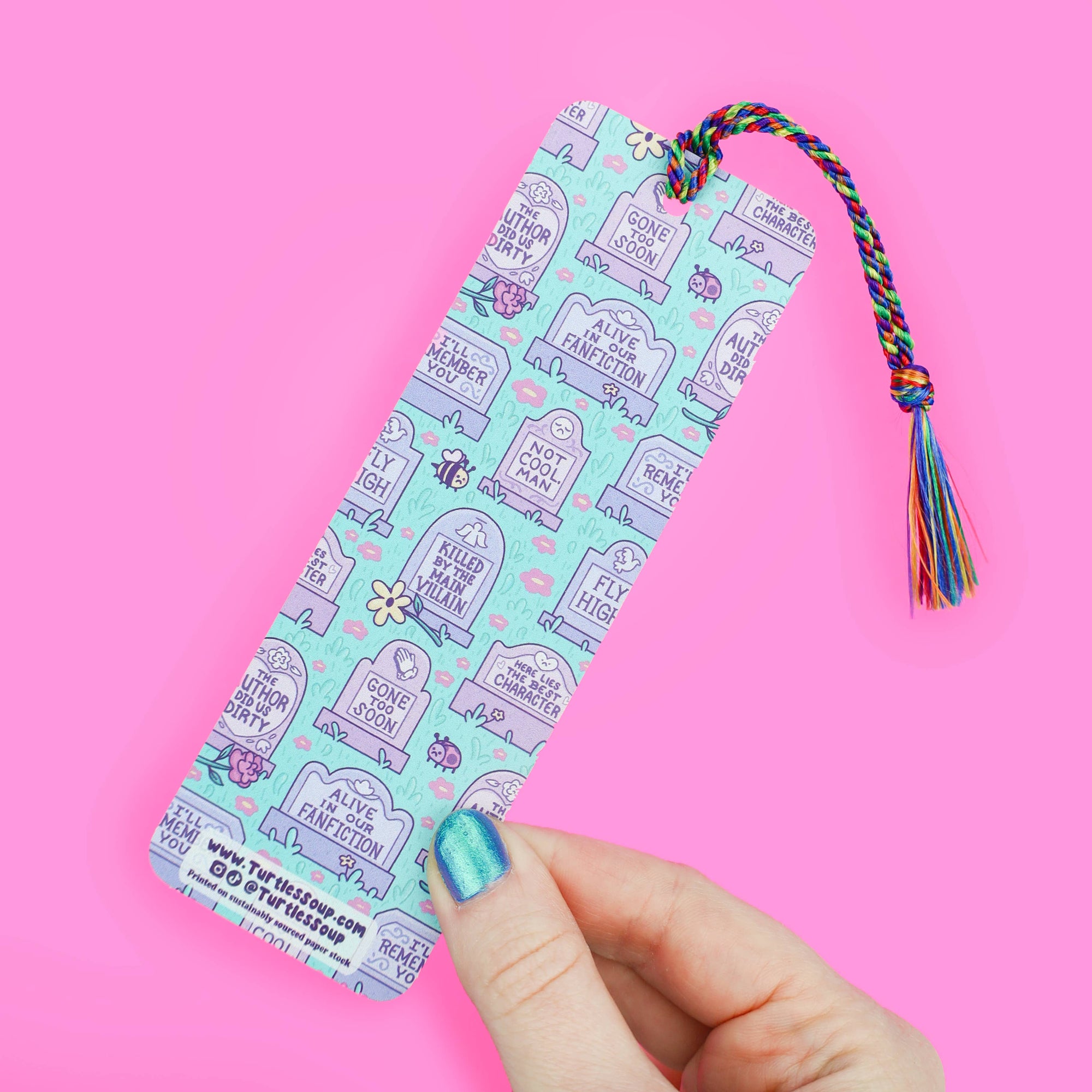 My Favourite Character Just Died Bookmark