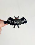 Live Love Lurk Mothman Vinyl Sticker