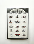 Moths sticker sheet