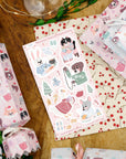 Festive Holiday Preparations Christmas Sticker Sheet