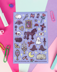 Goth Romance Sticker Sheet