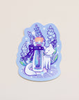 Ink Potion Icy Lavender Holographic Vinyl Sticker