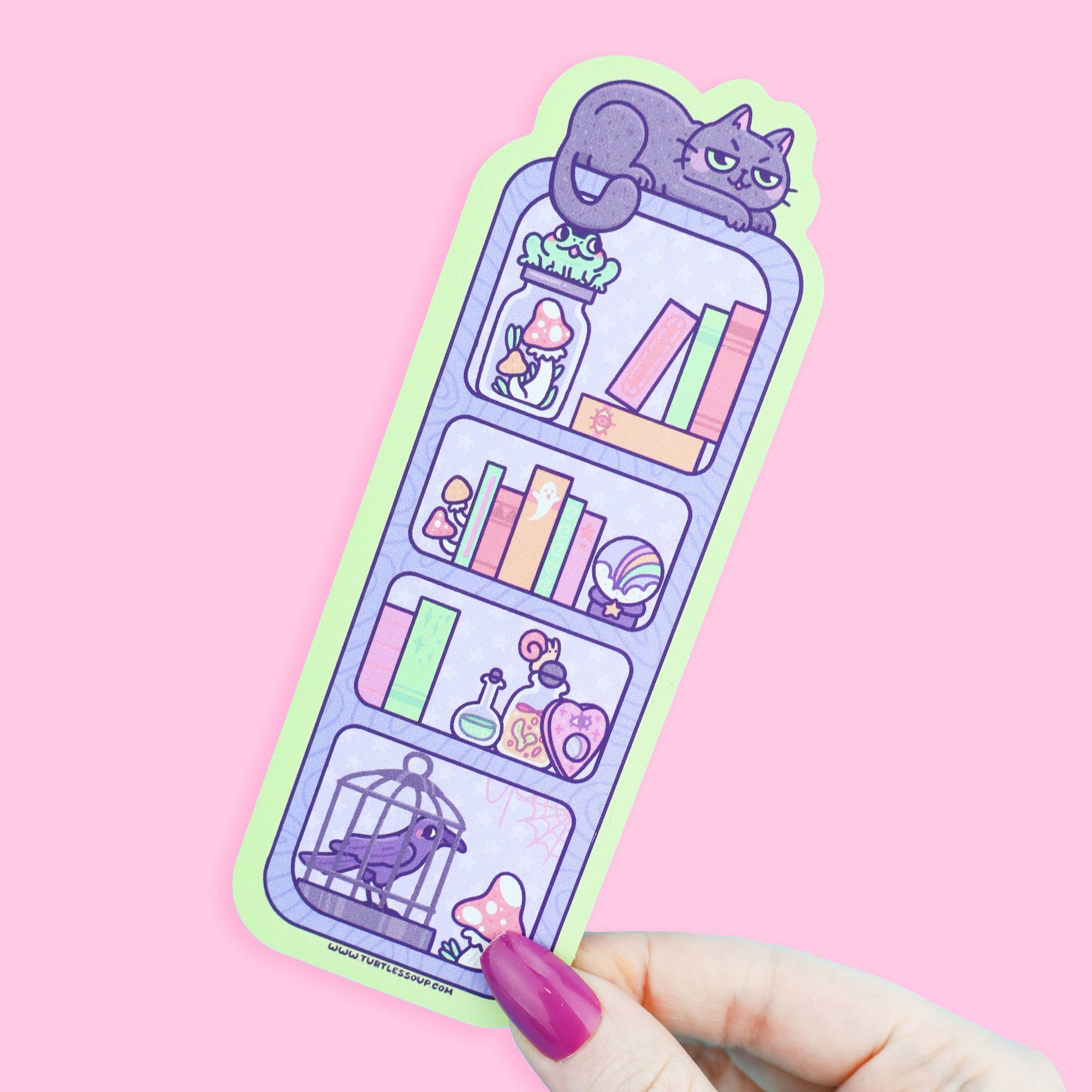 Witchy Bookshelf Bookmark