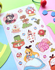 Alice’s Adorable Adventures Sticker Sheet