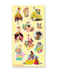 Dazzling Fashions Sticker Sheet