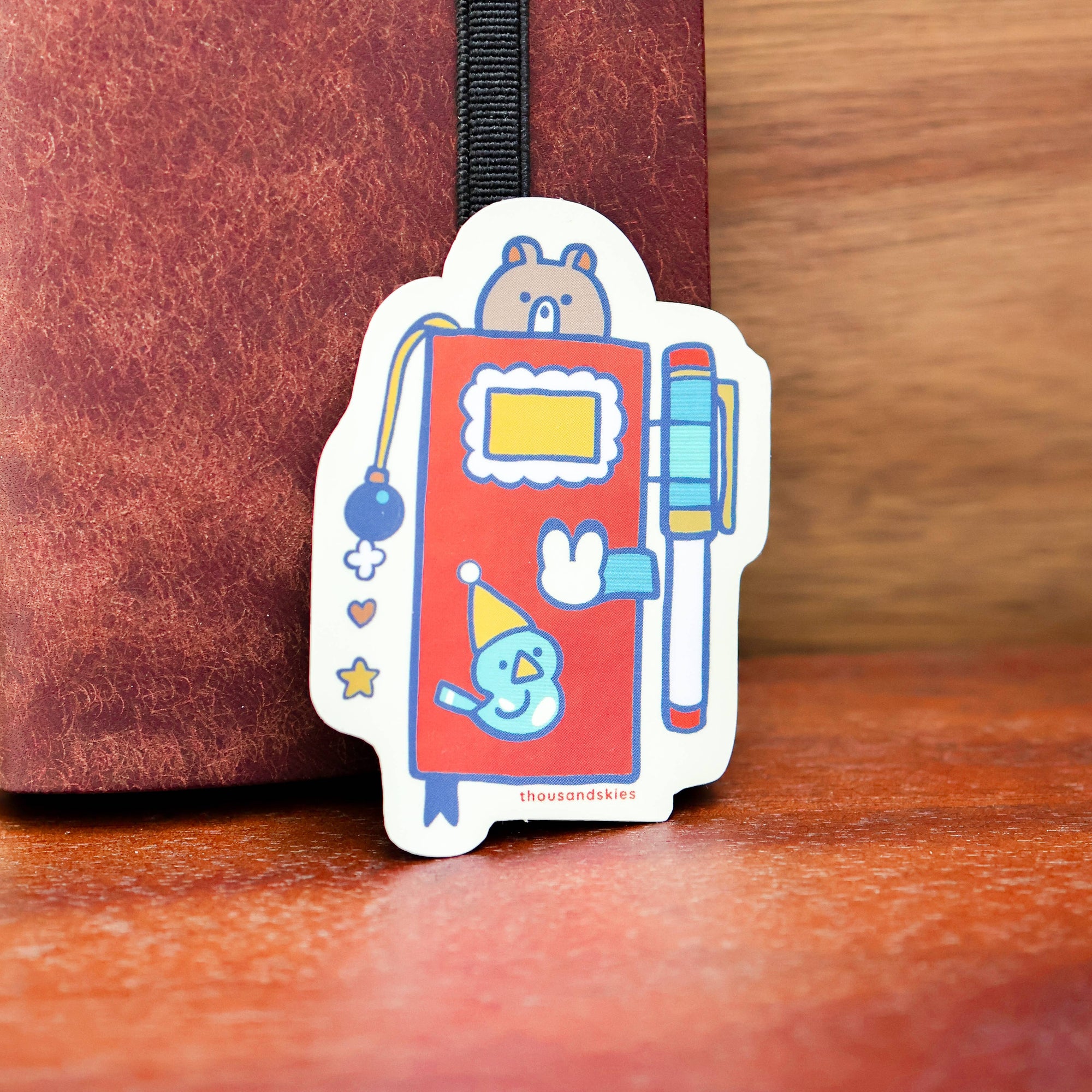 Weekly Journal Vinyl Sticker
