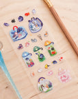 First Aid Kit Clear Sticker Sheet