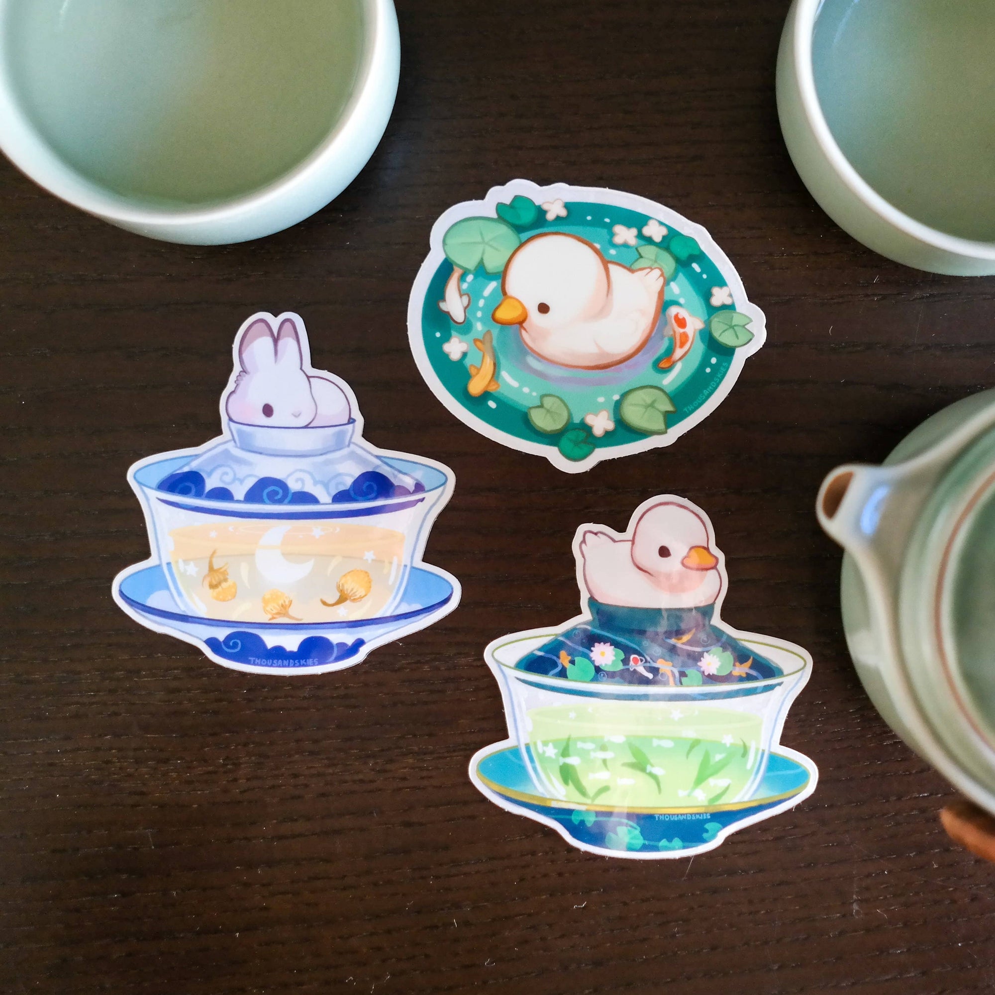 A Lost Duckling Vinyl Sticker