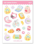 Glitter Gamer Life Sticker Sheet