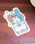 Pen Holder Vinyl Sticker