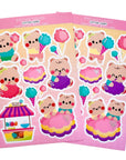 Cotton Candy Bears Matte Sticker Sheet
