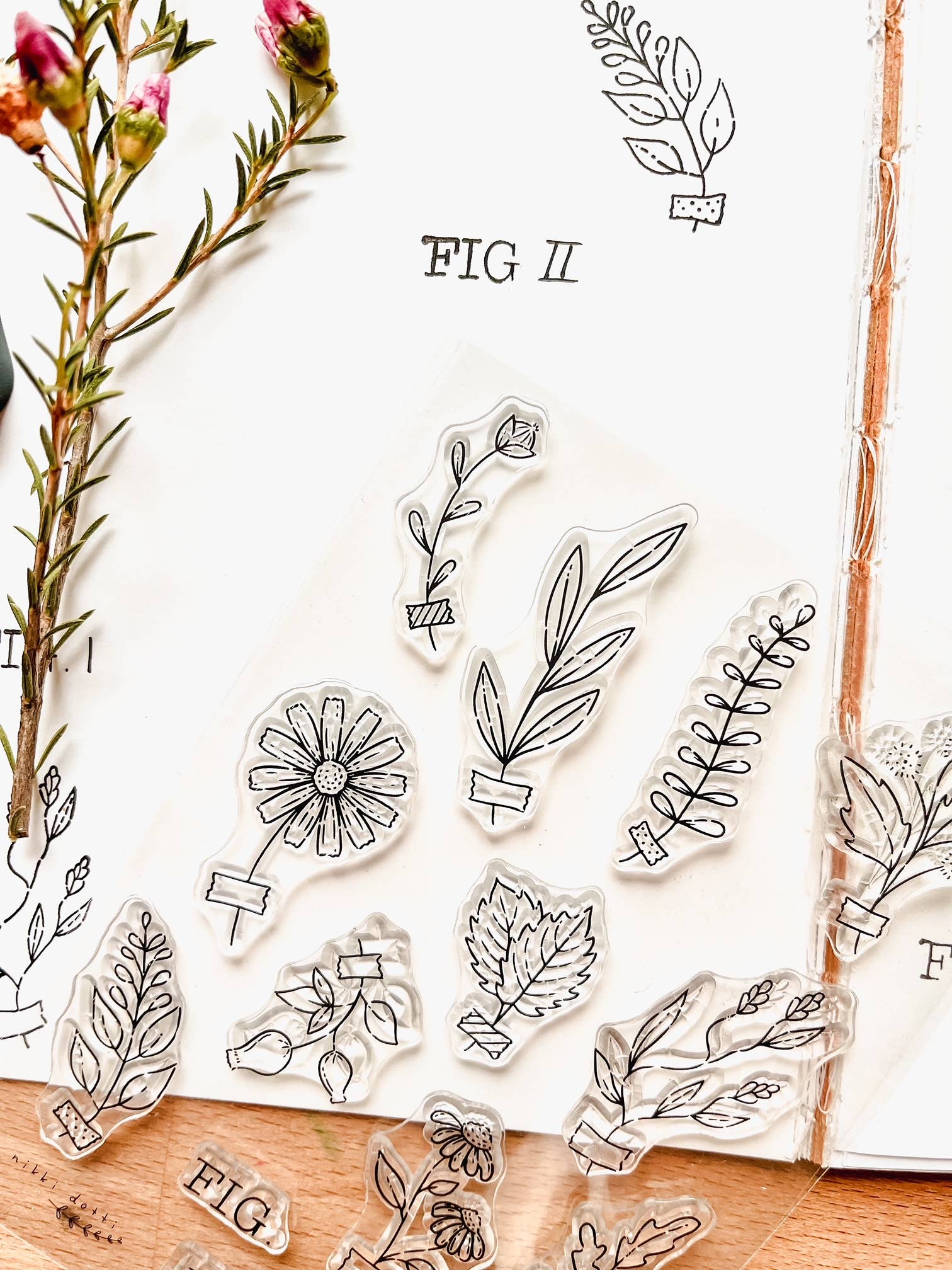 Herbarium Clear Stamp Set