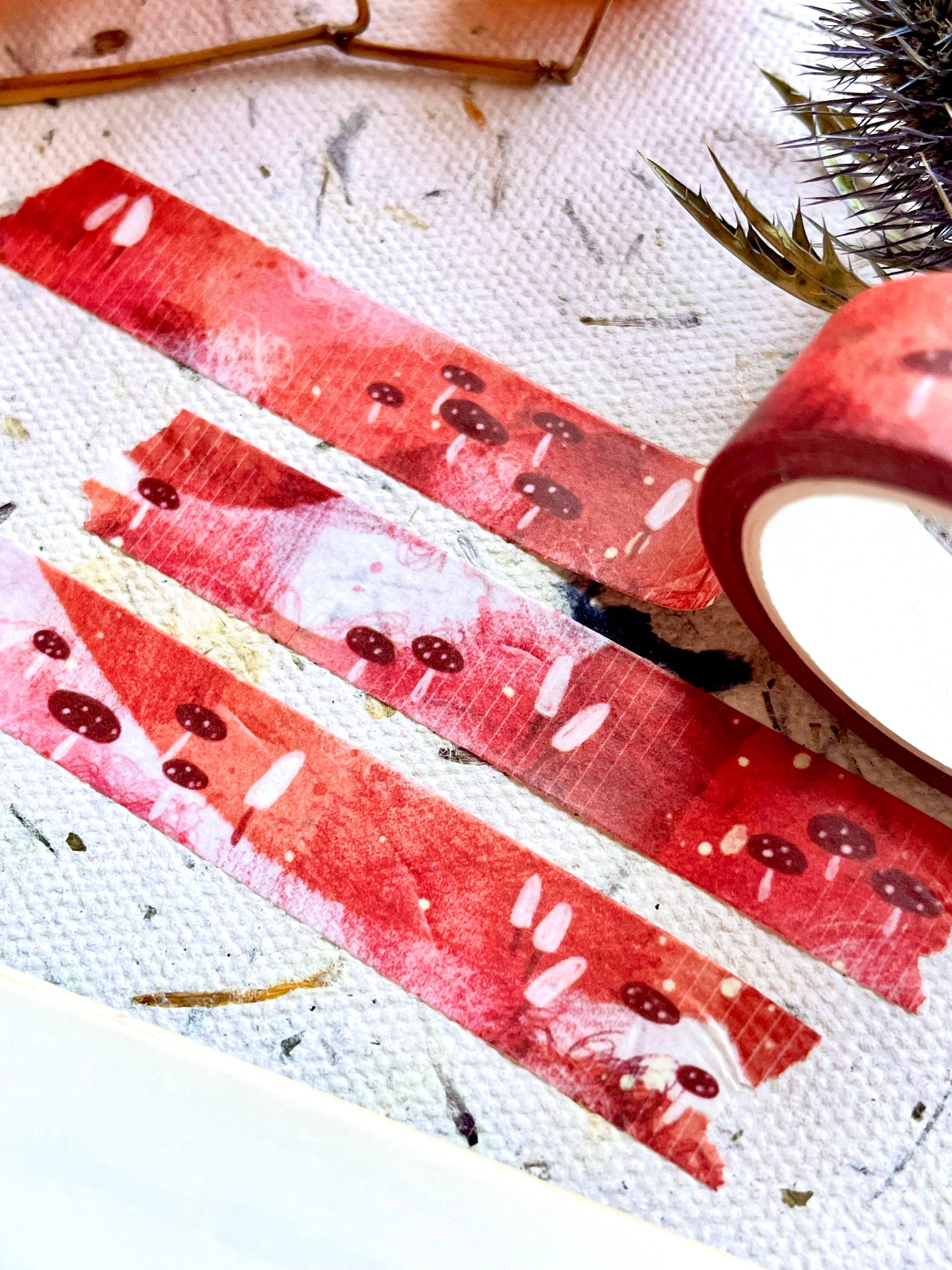 Toadstool Forest Decorative Washi Tape