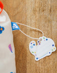 Drawstring Pouch Bag - Floral Calico