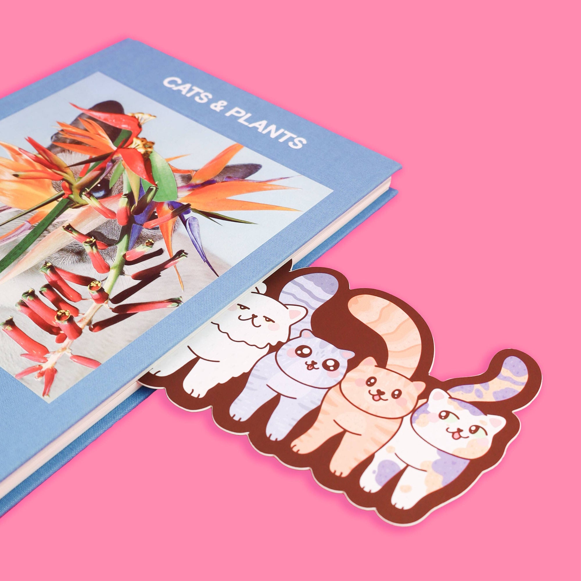 Extra Large Cat Parade Bookmark – Double Sided