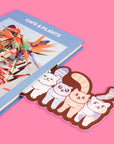 Extra Large Cat Parade Bookmark – Double Sided