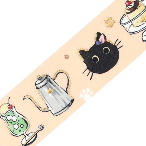 Welcome - Kuro Neko Café Washi Tape