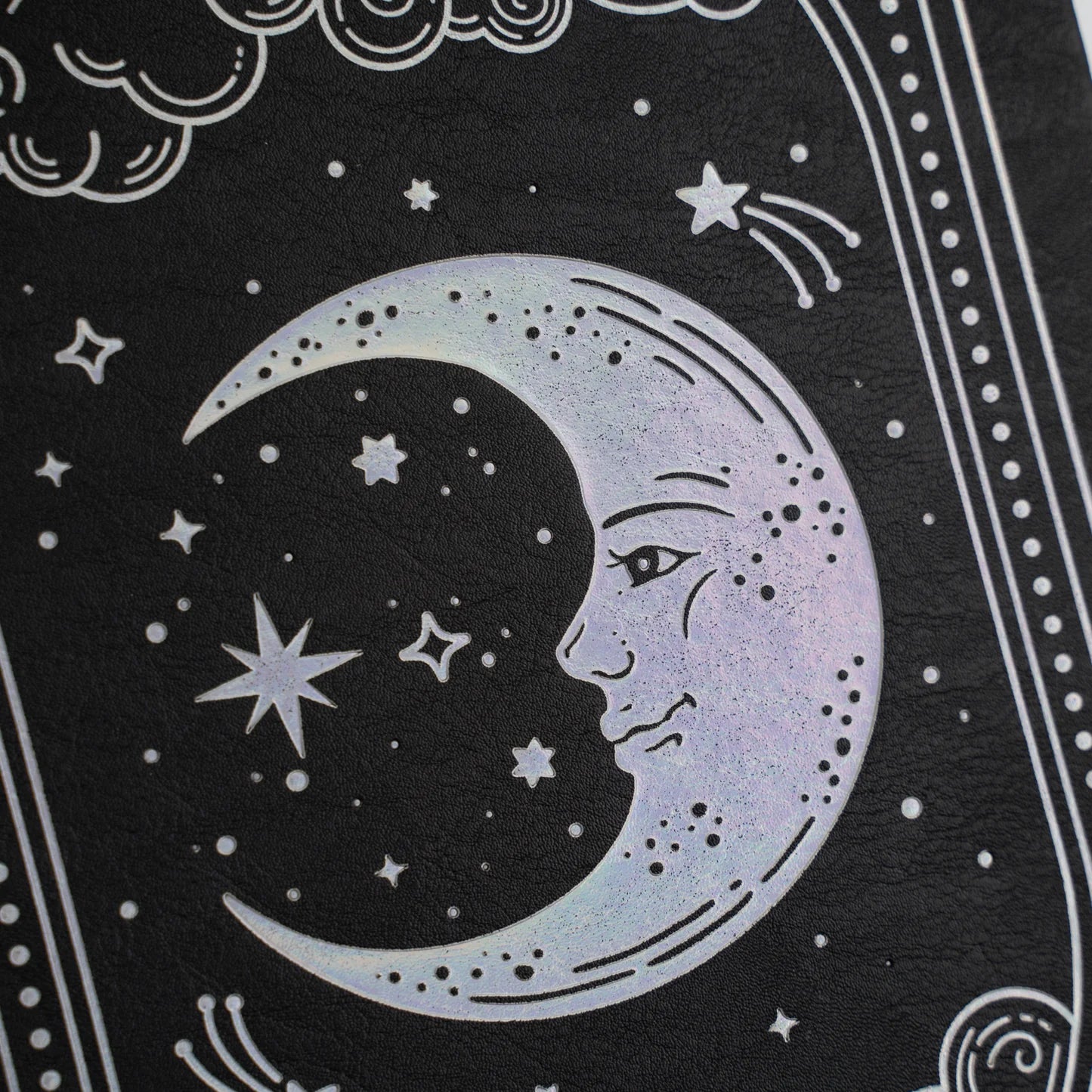 Lunar Veil 8x8 Dot Grid Notebook