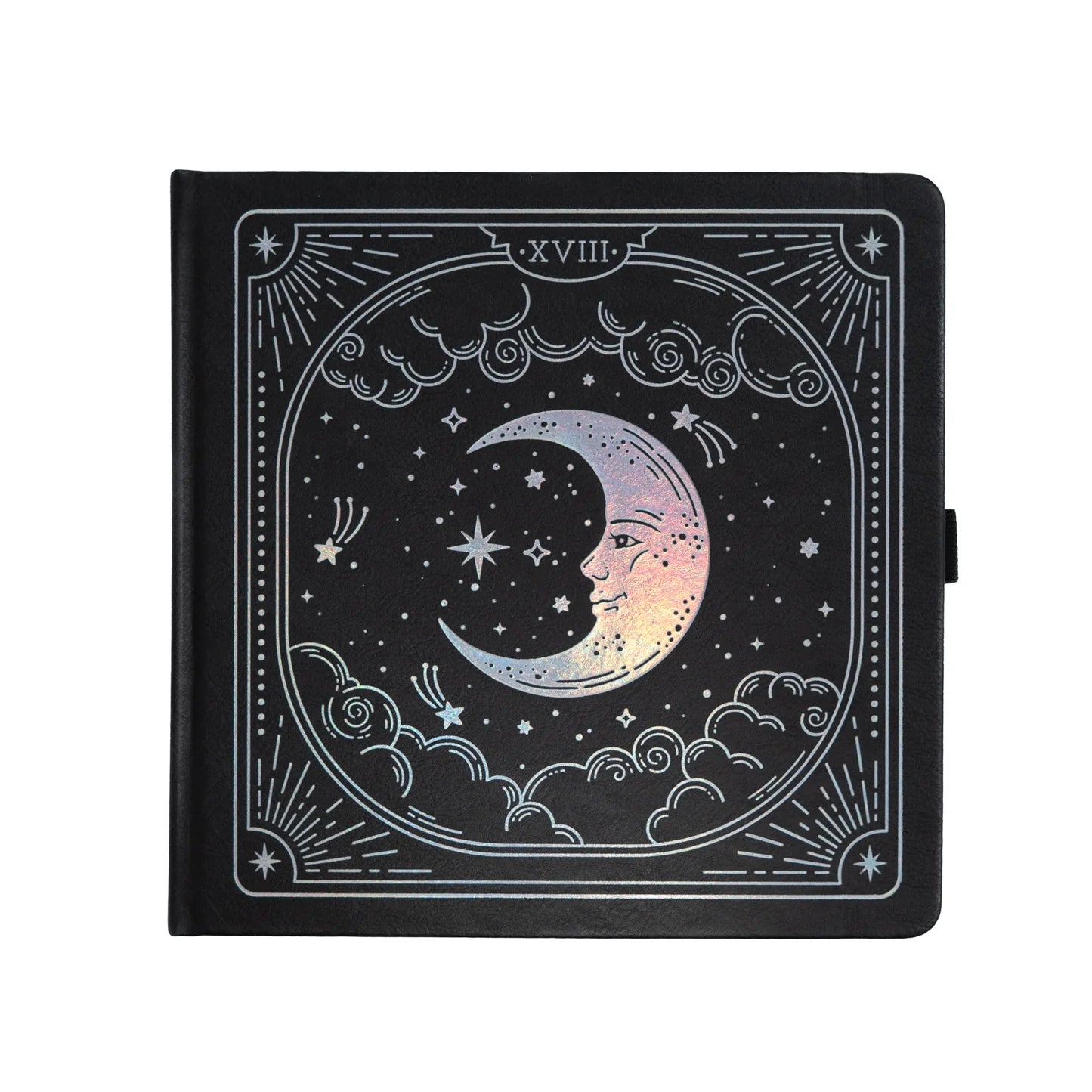 Lunar Veil 8x8 Dot Grid Notebook