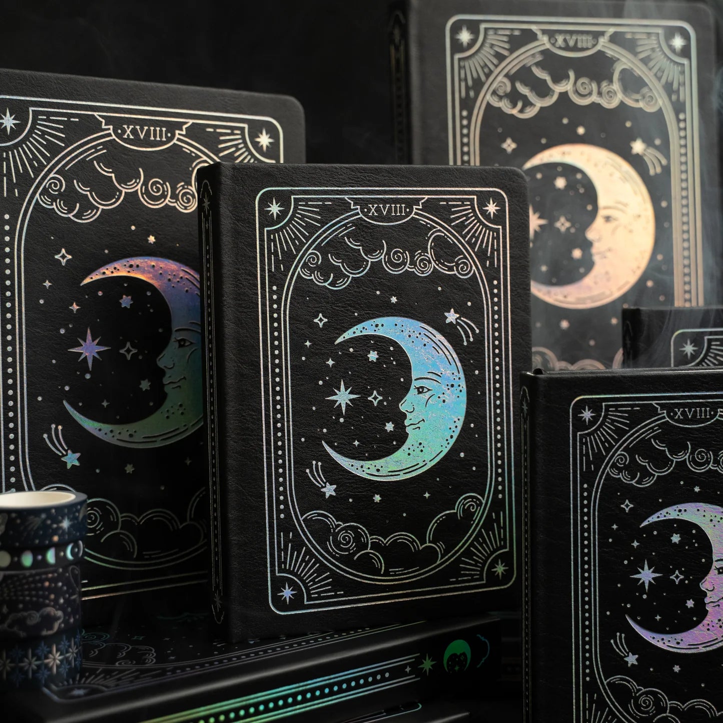 Lunar Veil A5 Dot Grid Notebook