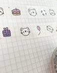 Suteki Stickers 5 year anniversary washi