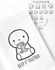 Keep It Together Reusable Sticker Albums