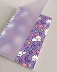 A6 Bunny Patterned Reusable Sticker Books