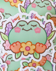 Buy Me Flowers sticker