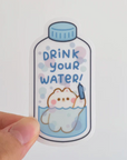 Drink Your Water sticker