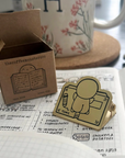 Open Book - Brass Clip