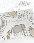 Keep Creating - Blotter Paper Set