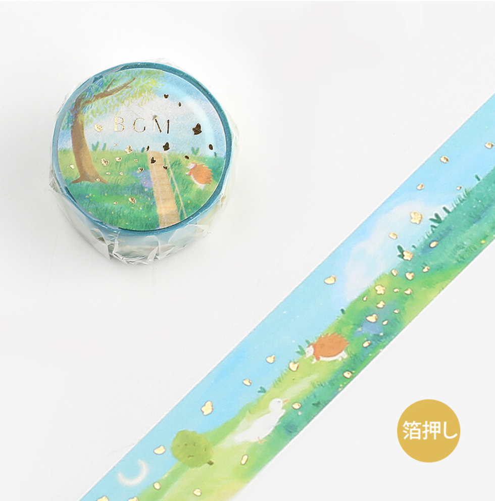 Rural walkway washi tape