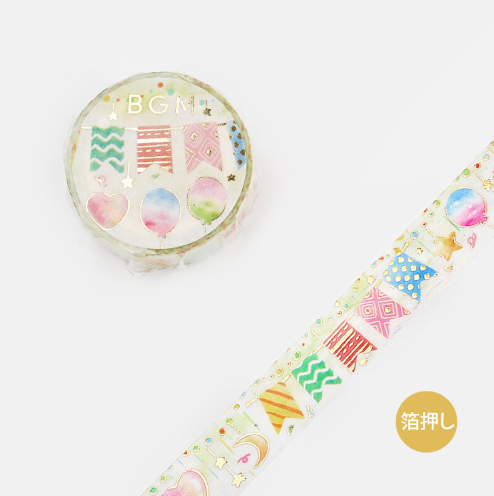 Party garland washi tape