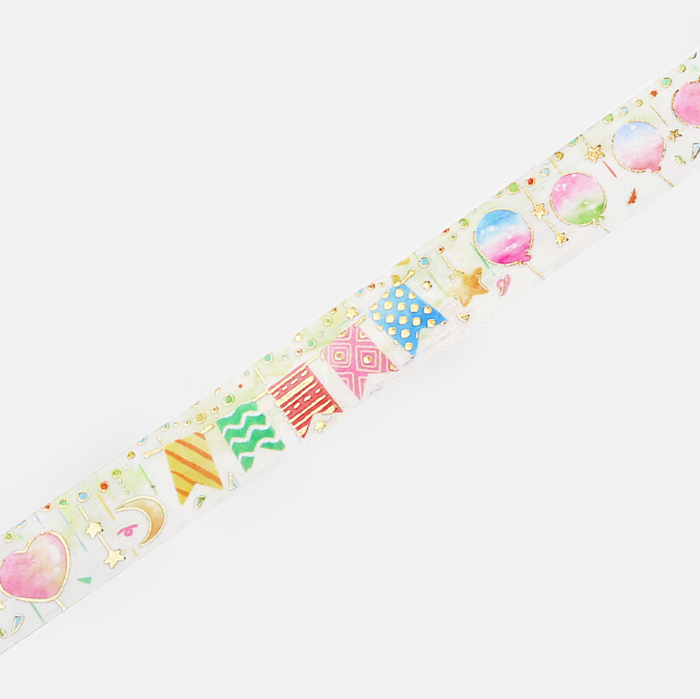 Party garland washi tape