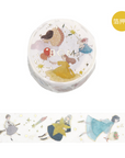 Flying girl washi tape