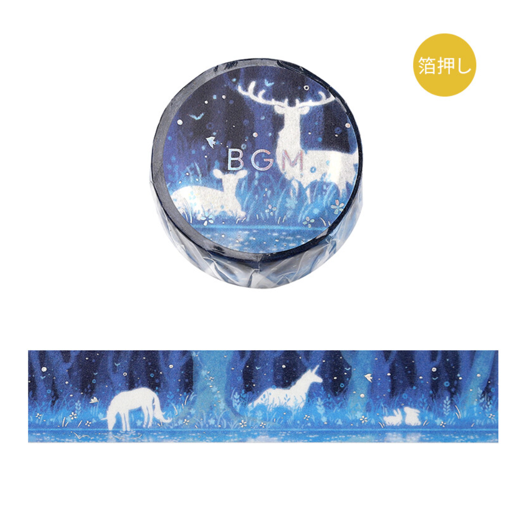 Hikari forest washi tape